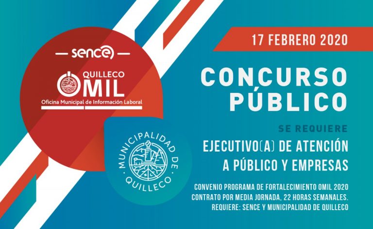 concurso pÚblico ejecutivo a de atenciÓn a pÚblico omil quilleco