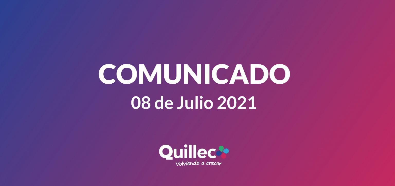 Comunicado De Julio Municipalidad De Quilleco