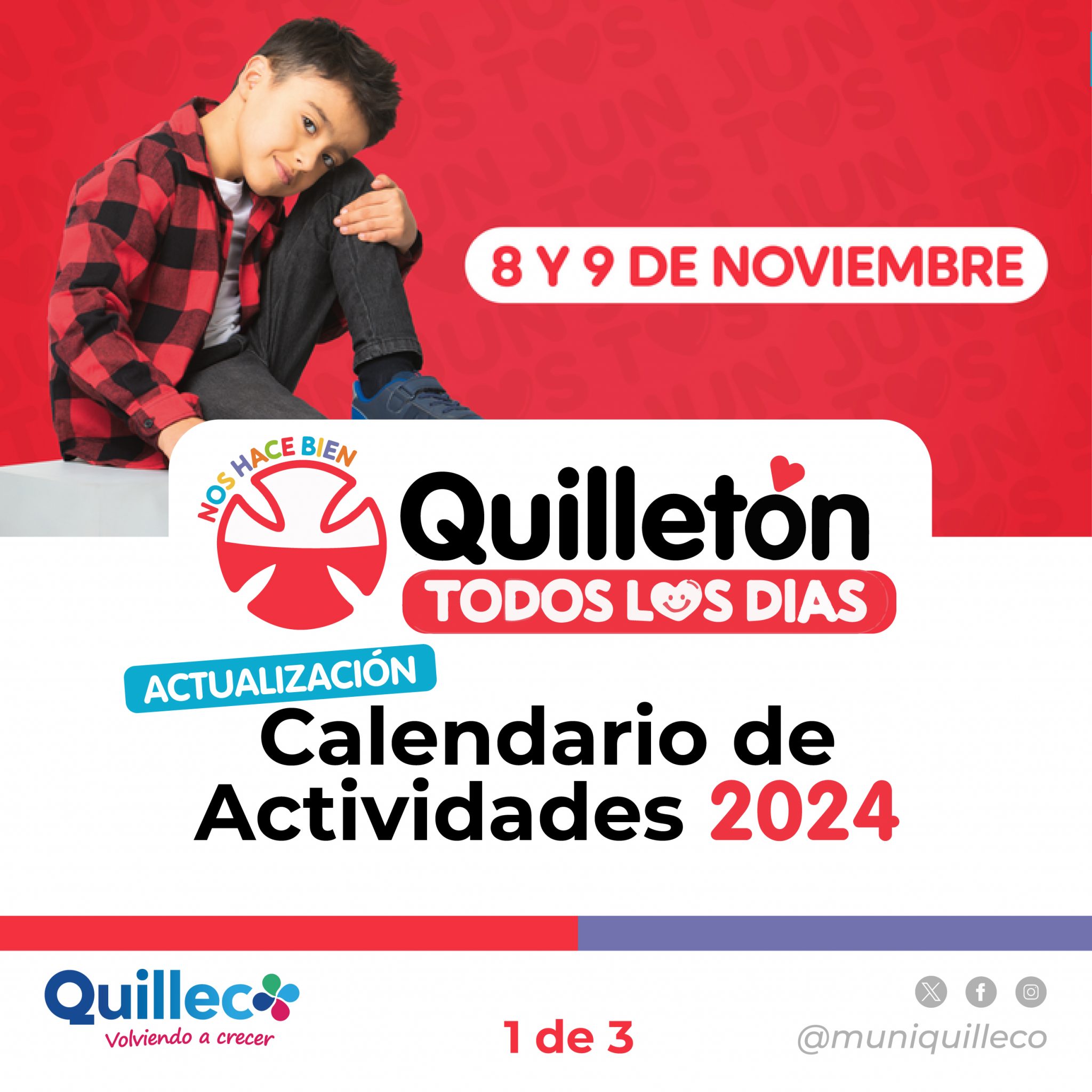 CALENDARIO DE ACTIVIDADES TELETÓN 2024 Municipalidad de Quilleco